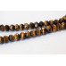 210-1198 Tiger Eye <br>10mm Faceted Rondell