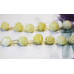 214-1136 Yellow Jade <br>12mm Flower