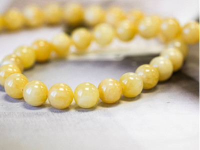 Yellow Jade 12mm Round