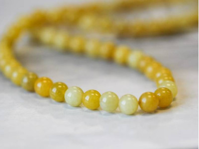 Yellow Jade 6mm Round