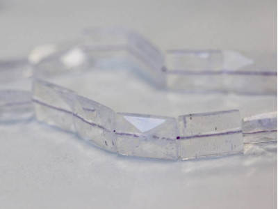 Lavender Quartz 13x18 Faceted Flat Rectangle