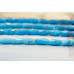 239-1046 Turquoise Howlite <br>6x12 Faceted Tube