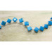 239-1134 Turquoise Howlite <br>7x7 Diamond Briolette