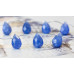 256-1063 Blue Agate <br>13x18 Teardrop Briolette