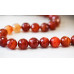 265-1242 Natural Carnelian <br>18mm Faceted Round