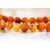 265-1314 Natural Carnelian <br>10mm Faceted Coin