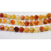 265-1782 Natural Carnelian <br>10mm Faceted Round