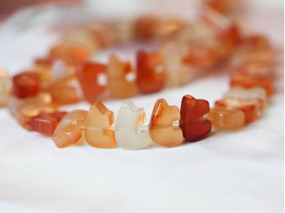 Natural Carnelian 12x8 Bear