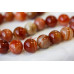 265-1816 Natural Carnelian <br>18mm Round