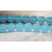 284-1078 Turquoise Quartz <br>12mm Flower