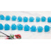 284-1095 Turquoise Quartz <br>10mm Flower