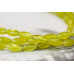 295-1028 Olive Quartz <br>6x12 Faceted Oval Rice