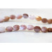 299-1030 Pink Mother of Pearl <br>6x8 Faceted Flat Oval