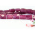 300-1019 Purple Jade <br>7x10 Faceted Flat Rectangle