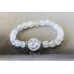 304-1067 Cracked Crystal <br>8x Round Bracelet