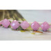 308-1099 Pink Jade <br>13x13 Diamond Briolette