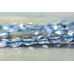 313-1008 Blue Crystal <br>5x7 Faceted Flat Oval