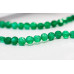 328-1033 Emerald Jade <br>6mm Faceted Coin