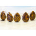 340-0019 Elephant Skin Jasper <br>18x25 Flat Pear Drop