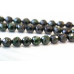 344-0004 Green Goldstone <br>8mm Faceted Round