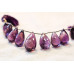 L1634-008A Amethyst <br>22-32x Teardrop Briolette