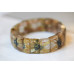 L4535-007D Rutilated Quartz <br>17-18mm Bracelet